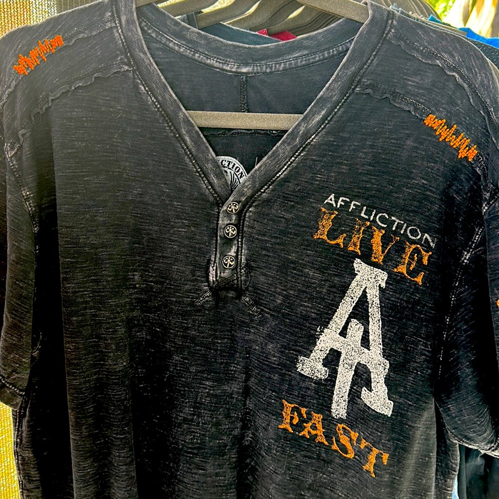 Affliction Mens shirt